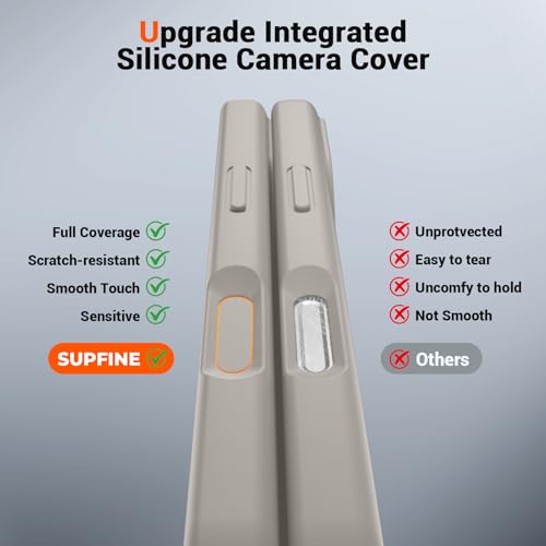 SUPFINE Silicone & Magnetic for iPhone 17 Pro Max Case - image 6