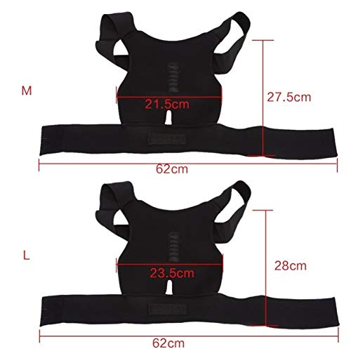 Correcteur arrière spine brace réglable bandon lumbar correction corset - 4