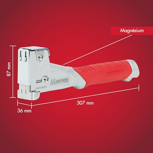 Arrow HT50MG 819097 Hammertacker Klammerntyp Typ 50 Klammernlänge 6 14 mm - vue 4