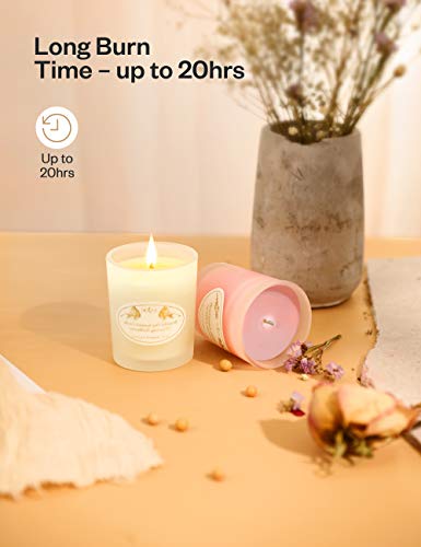 Scented Candles Gift Set, 6 Natural Soy Wax Aromatherapy Candle with Essential Oil for Stress Relief, Smoke-Free Strong Fragrance Long Lasting for Bath Home Decor,Valentines Day - Thumbnail 7