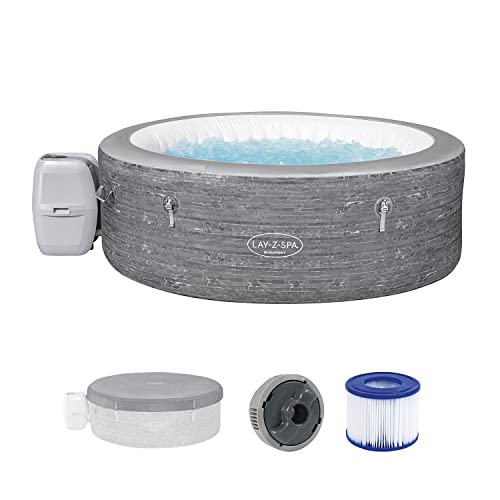 Bestway LAY-Z-SPA ECO WLAN-Whirlpool Budapest AirJet Ø 196 x 66 cm, rund., 179.9