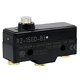 Listado CE Heschen Microinterruptor Z-15GD-B Momentáneo de empuje corto Émbolo SPDT 3 Terminal de tornillo