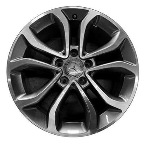 For 2015-2018 Mercedes-Benz C-Class 17 Inch Machined Gray Alloy - Genuine OEM Rim - Road Ready Car Wheel