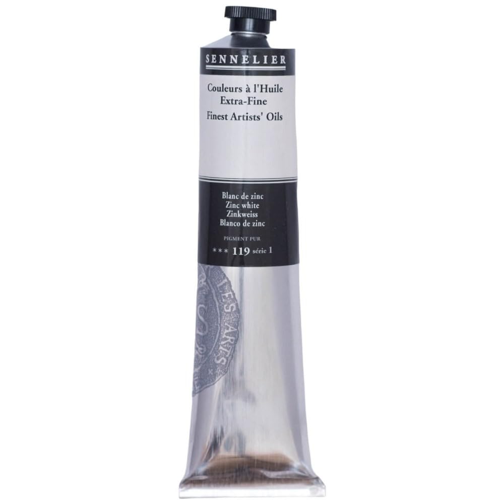 Sennelier Peinture à l'huile 200 ml Série 1 Blanc zinc