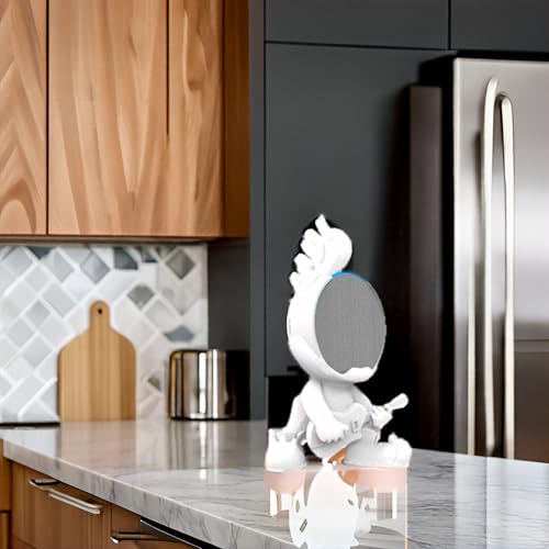 Splin Suporte Stand De Mesa para Alexa Smart Speaker Echo POP -Amazon- Star Boy (branco)