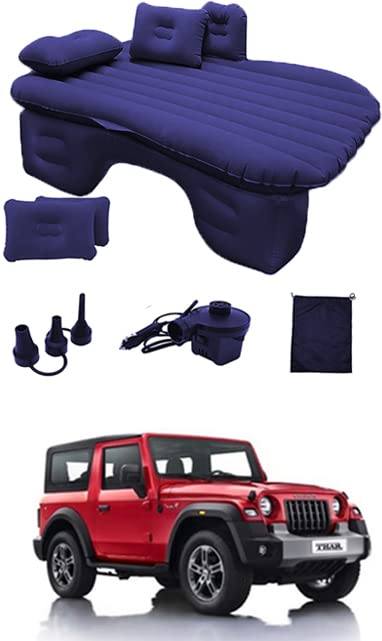 AYW Car Air Inflatable Car Bed Mattress Airbed Overnighter Blue/Black218 for Tourism Outdoor Camping Swimming Pool for Thar Mahindra 2020 (B0BT9SSJ37) Amazon Price History, Amazon Price Tracker