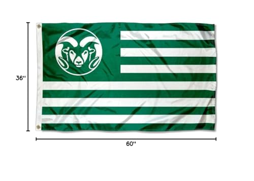 Colorado State Rams Graduation Banner Flag, 30" X 40" - College Grad Gift & Party Decor