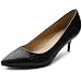 Ollio Women's Shoe Snakeskin D'Orsay Pointed Toe Multi Color Pump