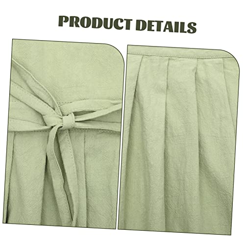 Delantal de chef cómodo COLLBATH de algodón para evitar manchas de grasa 7
