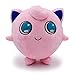 Boufery Juguete de Peluche Relleno de Jigglypuff de Dibujos Animados, muñecos de bebé de Animales Suaves, Ideal para niños 18cm 1Pcs