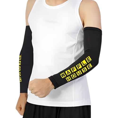 Waffle House Sport Sleeve, Black, L