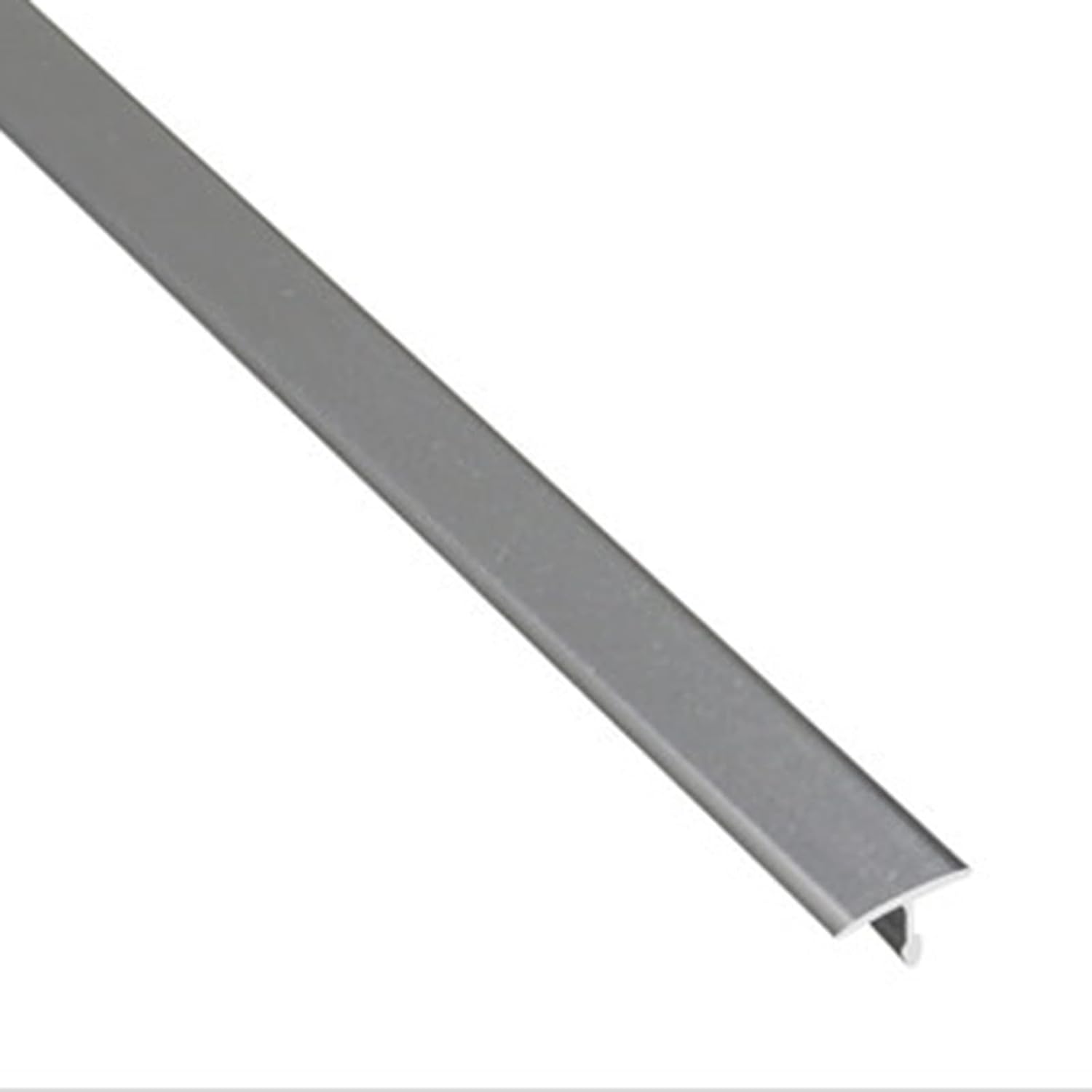 Threshold Strip 10mm Edge Banding Strip, T Molding Wood Embedded Trim, Metal Transition Strip for Indoor Decorative,(Purple 130cm/51.18in)