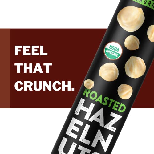 Silo Nuts, Organic Hazelnuts, 16Oz, Roasted Filberts, Toasted, Blanched, Whole Hazelnut, Shelled, Gmo-Free Nuts, Vegan, Kosher, Great Snack For Parties And An Ingredient For Cooking, Bulk, Great Gift For A Healthy Diet #TOP3