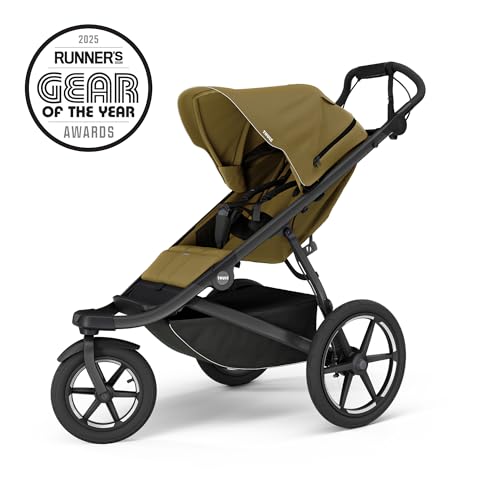 Image of Thule Urban Glide 3 Single Child All-Terrain Stroller, Full-Suspension System, Air-Filled Tires, Upright seat with Adjustable Recline and Built-in legrest