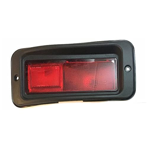 2 Peças Luz Reflectora Do Pára Choques Traseiro Luz De Farol Traseiro Para Mitsubishi Pajero Montero