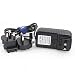 Eonvic 12V 3A Weipu 2 Pin Female Adapter Power Supply Charger for Blackmagic Pocket Cinema Camera BMPCC 4K 6K