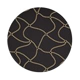 【Antidérapant】Une base en caoutchouc antidérapante de 3 mm d'épaisseur améliore la friction, assurant ainsi que le tapis de souris adhère fermement au bureau.