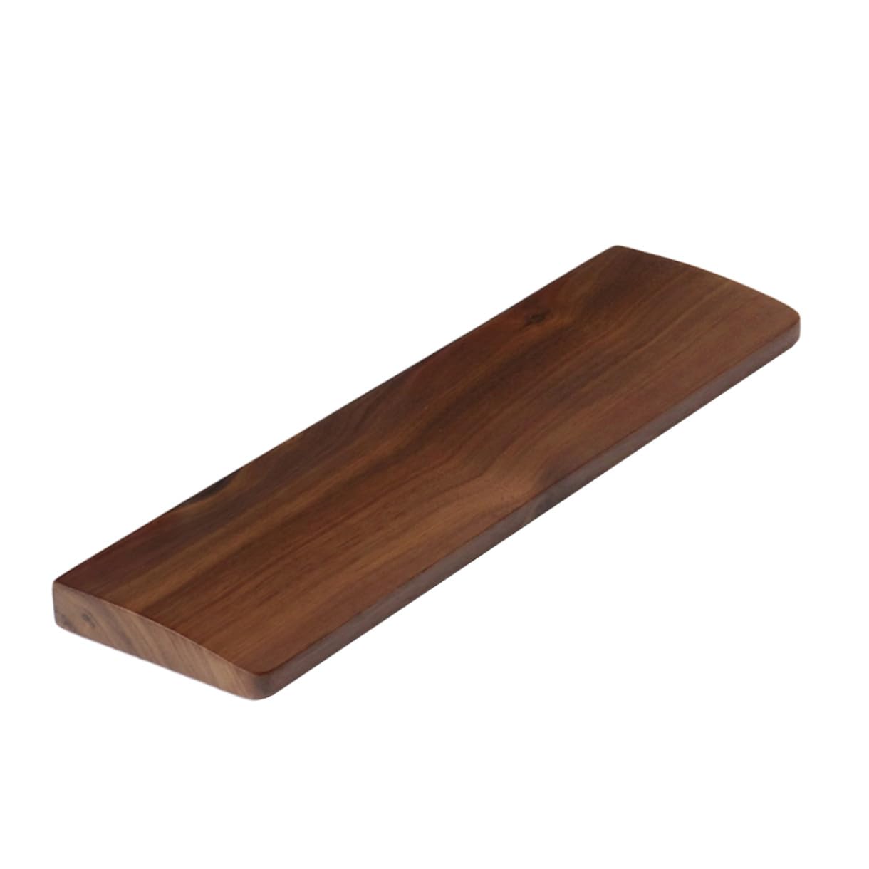 Walnuss Holz Handgelenkauflage für Tastatur 440mm Braunton