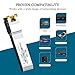 SFP+ to RJ45 10G Transceiver - 10GBASE-T 2.5G/5G/10G Auto-Negotiation SFP+ Module up to 30m, Plug & Play 10G SFP+ Ethernet Adapter Compatible with Cisco D-Link Mikrotik Ethernet Switch