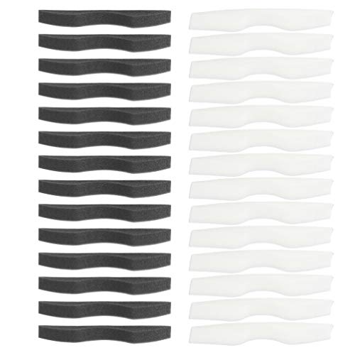 HEALLILY 100Pcs Microfibra de Espuma de Memória Antiembaçante Tira da Ponte Do Nariz Tira Autoadesiv