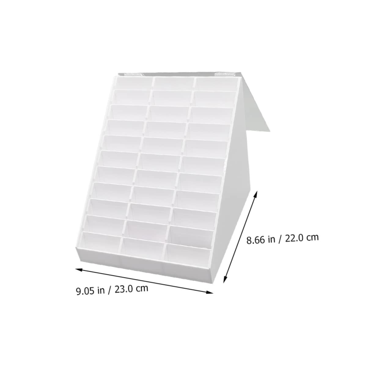 Nail Art Display Board Multi Color Holder for Manicure for Nail Salon Practice Use Compact and Durable Showing Box for Polish Tips