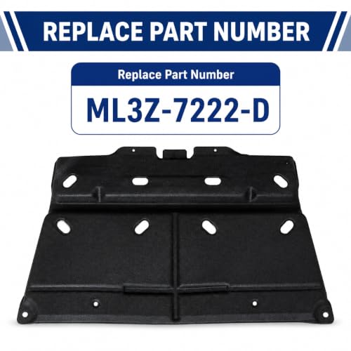 Lower Splash Panel Shield for 2015-2024 Ford F-150 Gasoline ML3Z-7222-D by HESUNHE - Used condition - Image 4