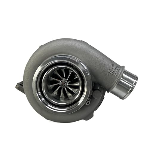 Radiador intercooler GTX3576R Gen2 GT35R Rodamiento de bolas Billet de cerámica T3 A/R .63 V-band Compresa Vivienda .60AR Turbocompresor universal Ra Intercooler coche