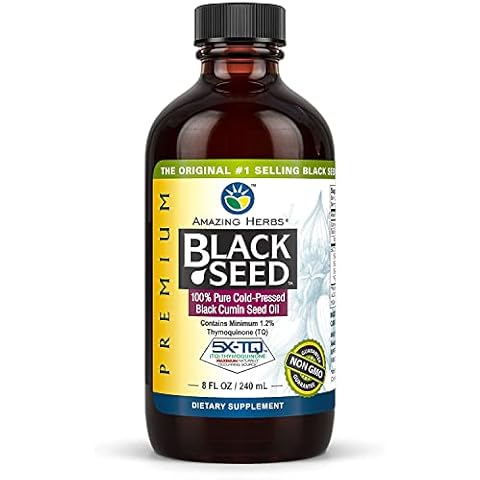 Amazing Herbs Premium Black Seed Oil Cover