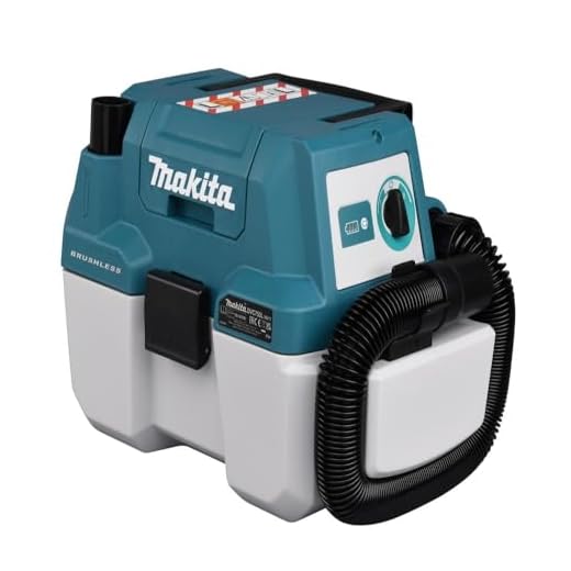 Makita DVC750LZ 18V Li-ion LXT Brushless L-Class Vacuum Cleaner - Batteries and Charger Not Included, Blue