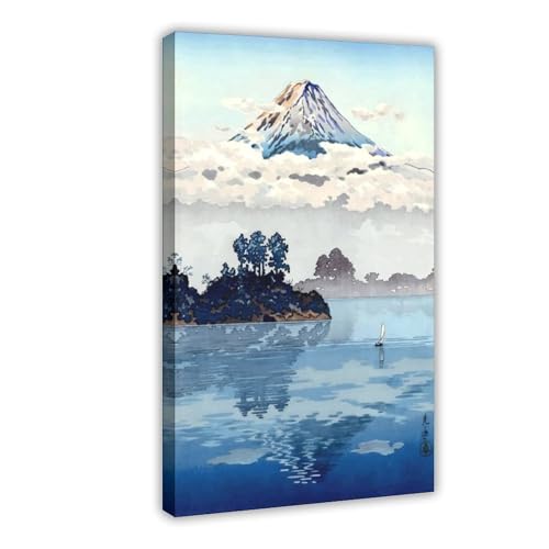 Toile Fuji Tsuchiya Koitsu idee cadeau originale pour passionne de culture japonaise
