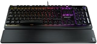 Roccat Pyro - Mechanical Gaming Keyboard with RGB Lightning (UK Layout), black