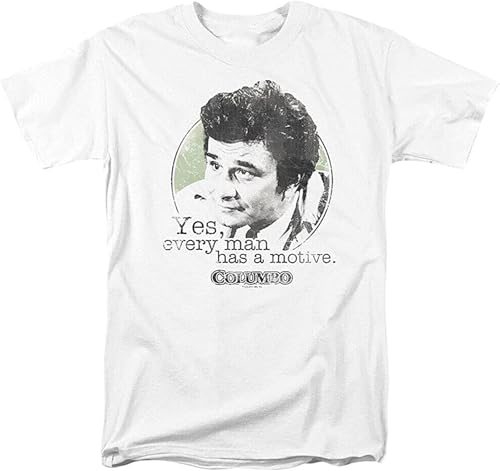 Columbo Motive T-Shirt - Through 5X