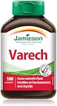Comprimés de Kelp Jamieson, Source Naturelle de 650 mcg Iode, Soutien Thyroïdien, et un Facteur dans le Maintien d'une Bonne Santé. Non-OGM, Sans Gluten, 100 Comptes, Fièrement Canadien