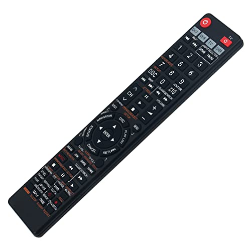 VINABTY EUR7722XJ0 Replacement Remote Compatible with Panasonic DVD VHS System SAHT833V SAHT830V SCHT830 SAHT830 SCHT833V SCHT830V - Image 4