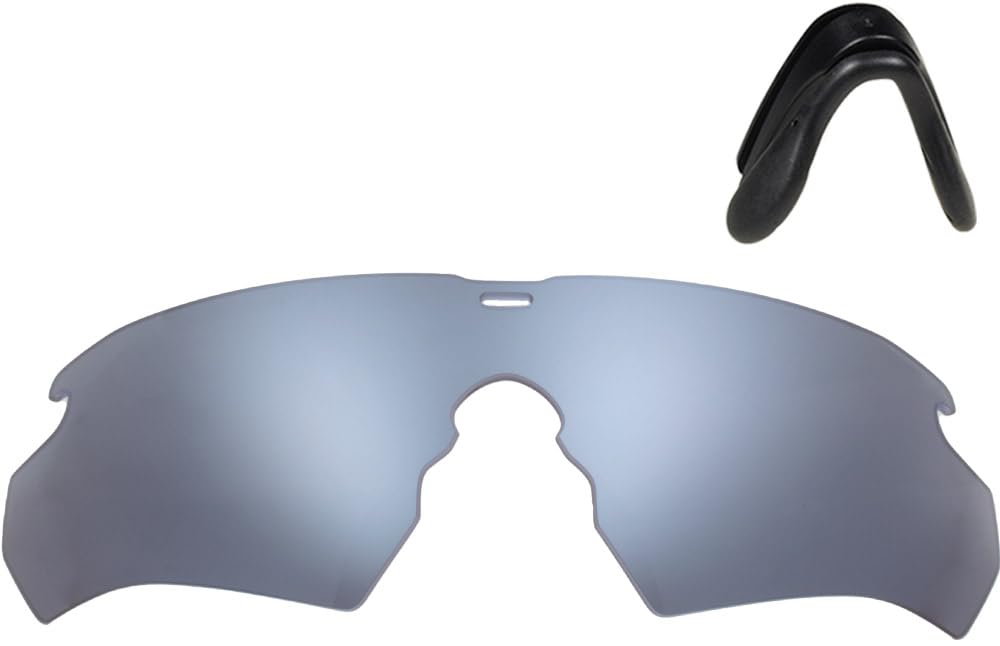 ZERO TECH BASE Lentes de repuesto compatibles con protección UV polarizada ESS Crossbow con almohadilla nasal ajustable