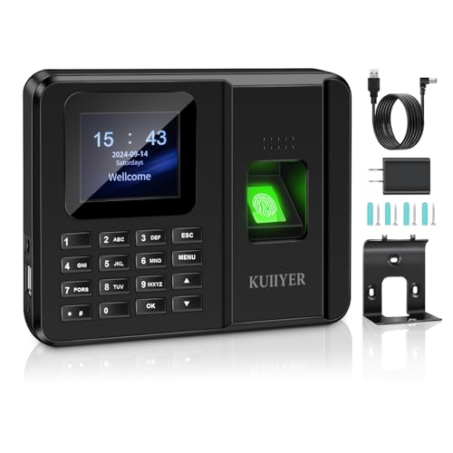 KUIIYER Time Clocks for Employees Small Business