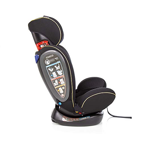 Cosco Kids, Cadeirinha Unique, 0 a 36 kg, Preto Ouro