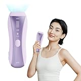 Yete（エイティー）脱毛器 IPL 冷感無痛ケア SHR連続照射 スキンセンサー搭載 自動/手動方式 6段階レベル 無限照射回数 VIO対応 全身対応可能 レディー脱毛器 家庭用 男女兼用 PSE安全認証済み 日本語取扱説明書付き (あさむらさき)