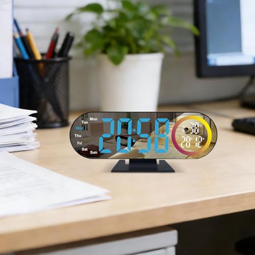 Horloge de bureau numérique : fini les retards avec son design convivial