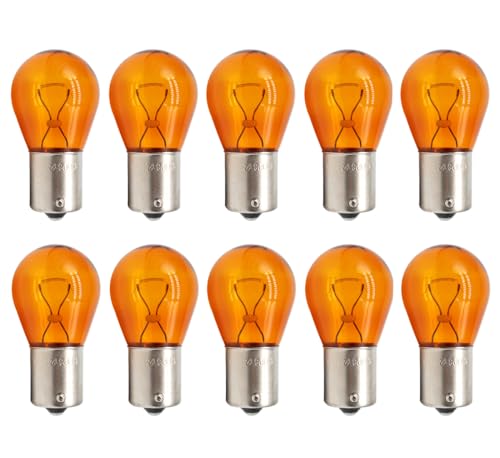 Ampoule PY21W clignotant orange 12V BAU15s pour feu de signalisation voiture