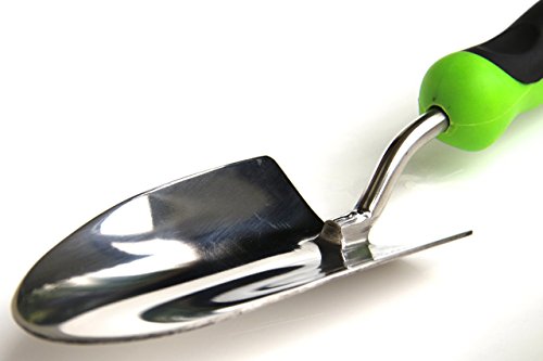 Garden Guru Super Strong Garden Trowel Hand Shovel - Stainless Steel - Rust Resistant - Ergonomic Grip - Perfect Tool For Gardening, Weeding, Transplanting And Digging In Garden Beds #TOP3