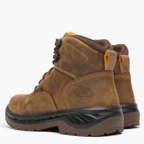 Image of Georgia Boot OT Waterproof Work Boot, Brown, Size 11(W)