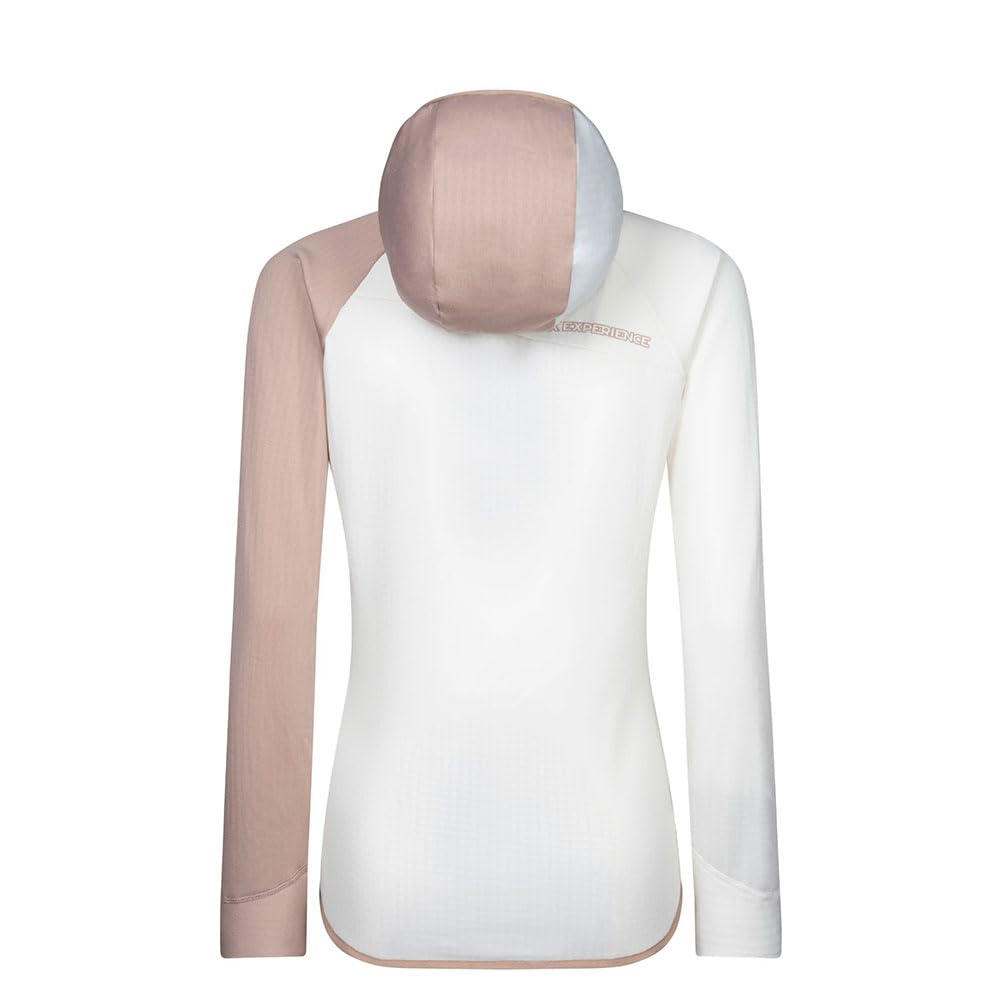 Rock Experience Headwall Hoodie FZ Woman Fleece Felpa Outdoor da Trekking | Escursionismo Donna (Pacco da 1)