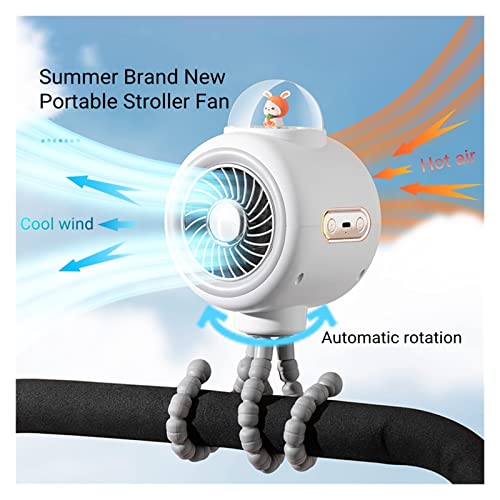 Ventilateur de table pliable rafraîchit les siestes de votre enfant - 3