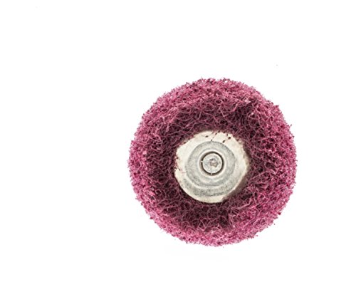Se 1" Abrasive Red Buffing/Polishing Wheels With 1/8" Shank Mandrel, 240 Grit (Pack Of 36) - Mc14 #TOP5