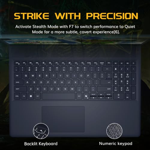 Image of Dell Alienware Aurora 16 inch WQXGA 120Hz Gaming Laptop, Intel Core 7-240H, NVIDIA GeForce RTX 5060 8GB GDDR7, 32GB DDR5, 2TB Storage(1TB SSD+1TB Docking Station), Backlit Keyboard, Wi-Fi 7, Win 11, Blue