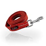 MADE IN GERMANY – Qualität die man spürt! Die Produktionsstätte der hochwertigen Hundeleine liegt in Großröhrsdorf (Sachsen) und erfüllt stets die hohen deutschen Umwelt- & Sozialstandards.