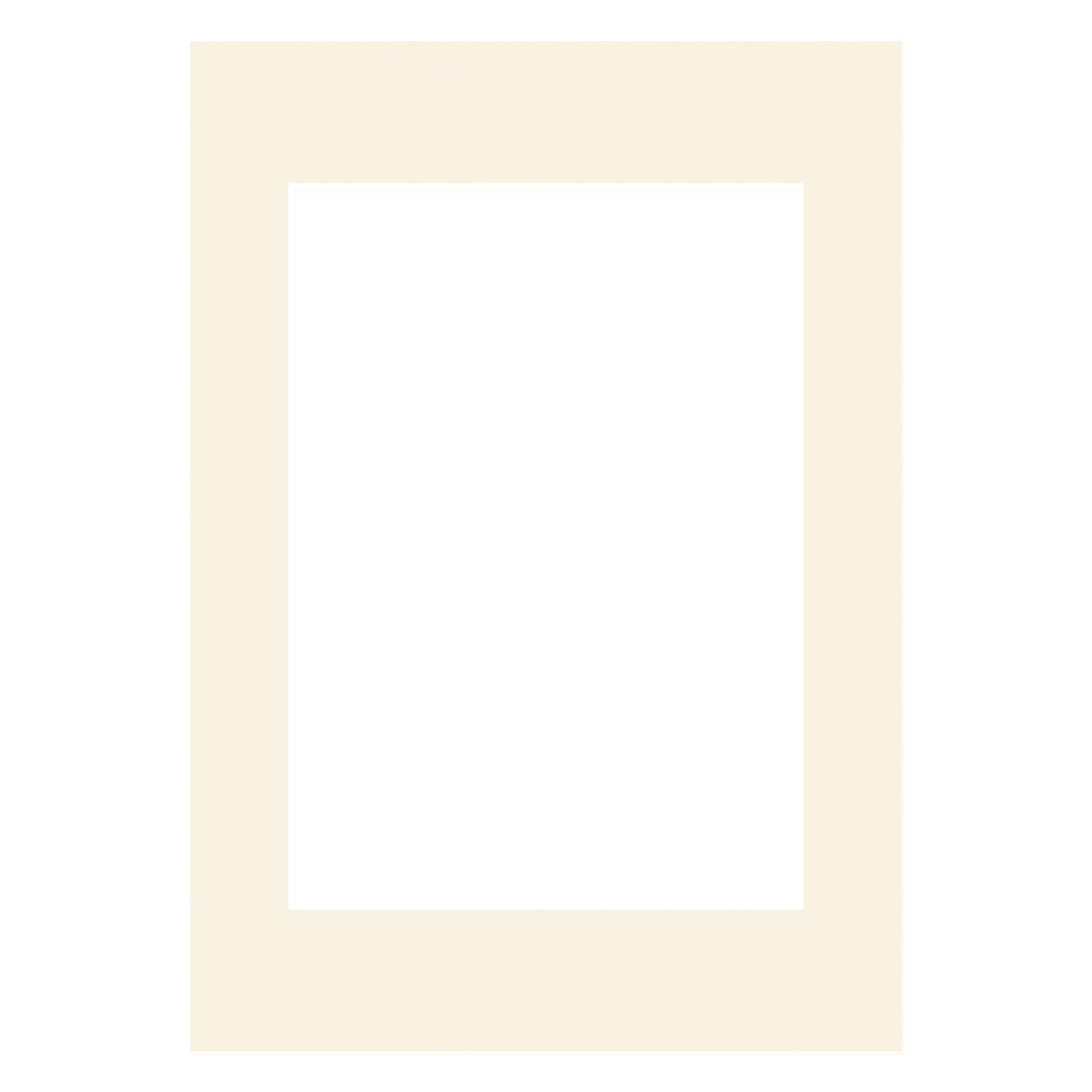 Alison Kingsgate A2 Antique White Picture Mount for Frames A3 Aperture — image 1