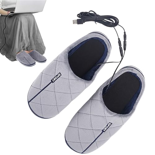 Piede Elettrico Più Caldo - Scaldamuscoli Di Piede Riscaldati Non Elettrici Per Casa, Ufficio, Vacanza | Piedi Elettrici Lavabili Con 6 Livelli Di Calore 4 Temporizadores | Cuscino Del Cuscinetto Di