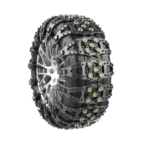 Catene Neve per Jeep Grand Cherokee 2011-2025,Pneumatici Sicurezza Antiscivolo Auto Fascette Ruote Invernali Trazione Emergenza Esterni Accessori,A1-10 packs for 165-235 tires